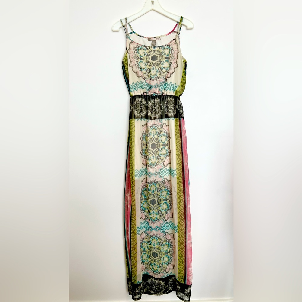 Mandala-print Maxi dress - Forever 21 (2012)